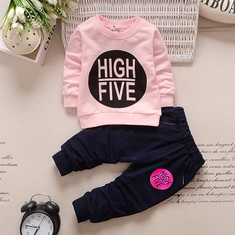 [102238] - Setelan Sweater Anak / Setelan Sweater Anak Trendy - Motif High Five