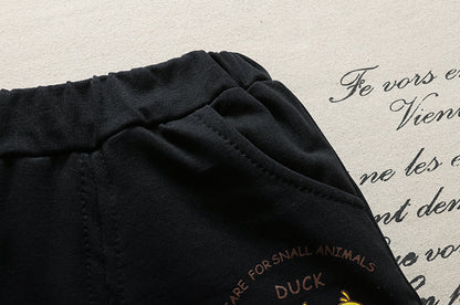 [102395] - Setelan Sweater Celana Panjang Jogger Anak Perempuan - Animal Duck