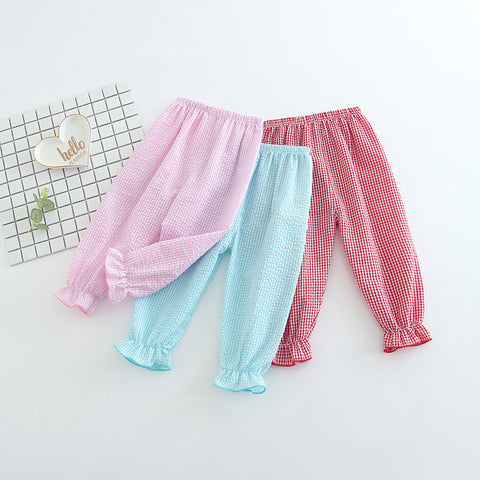 [102345] - Bawahan / Celana Harem Panjang Anak - Motif Checkered