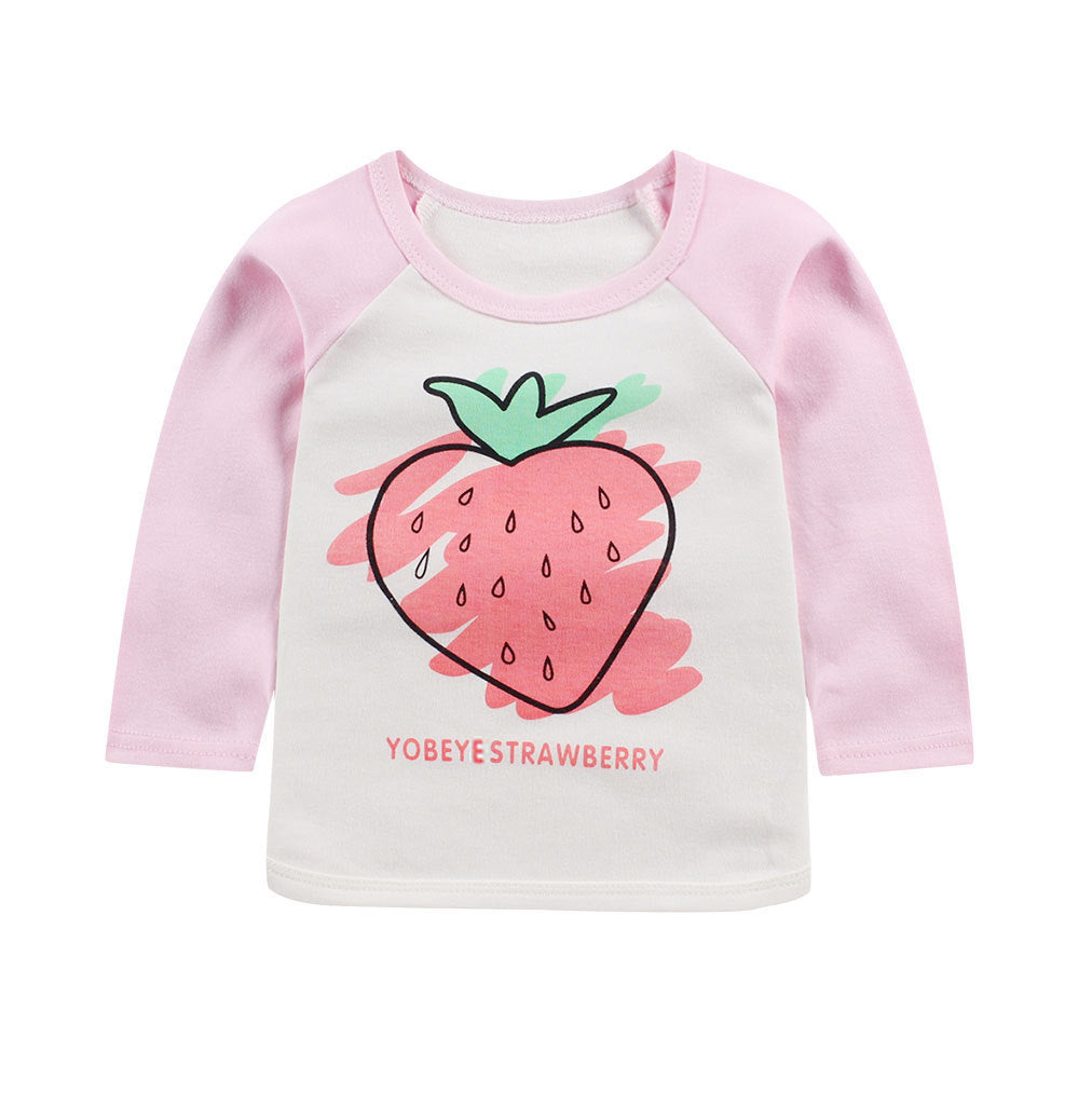 [104201] - Atasan Anak / Kaos Anak - Motif Sweet Strawberry