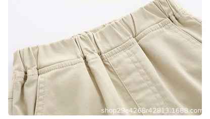 [513297] - Bawahan Pendek / Celana Style Santai Anak Import - Motif What&