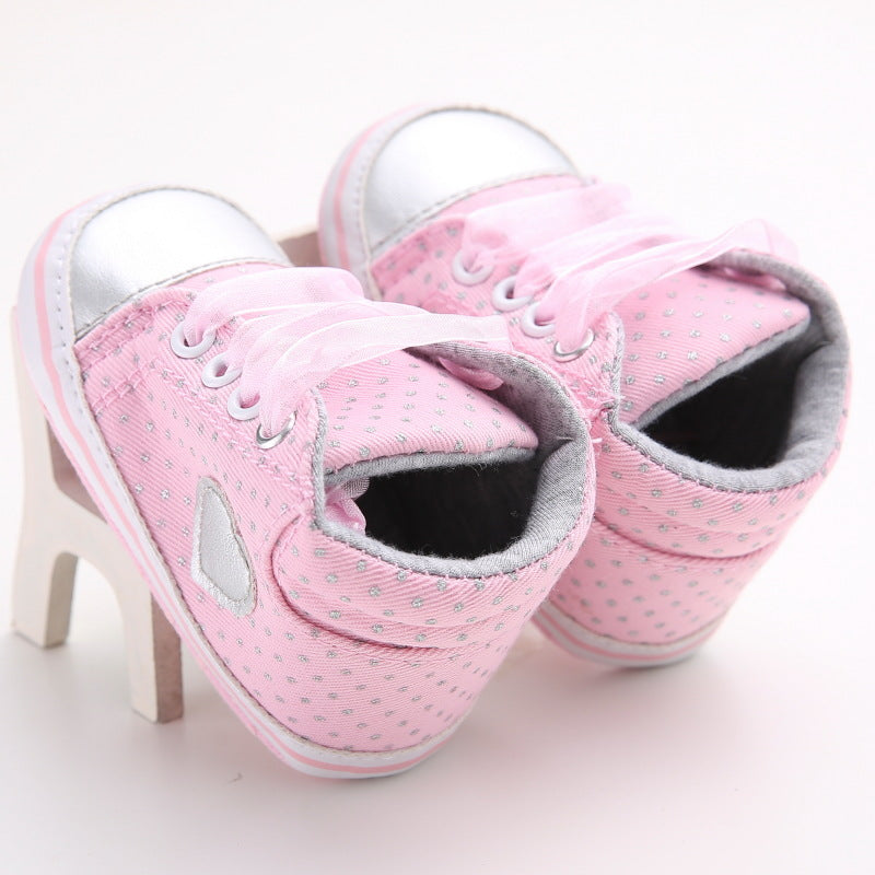 [105166-PINK] - [&quot;Boots Princess Love&quot;] Sepatu Bayi Prewalker [B9100]