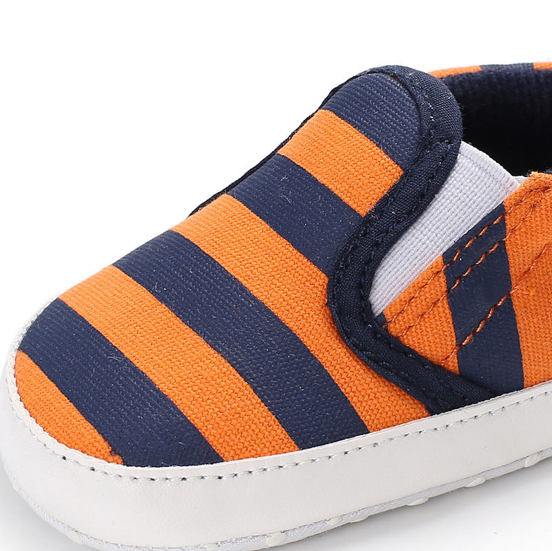 [105181-ORANGE] - Sepatu Bayi Prewalker Kets Sneakers [B9112]