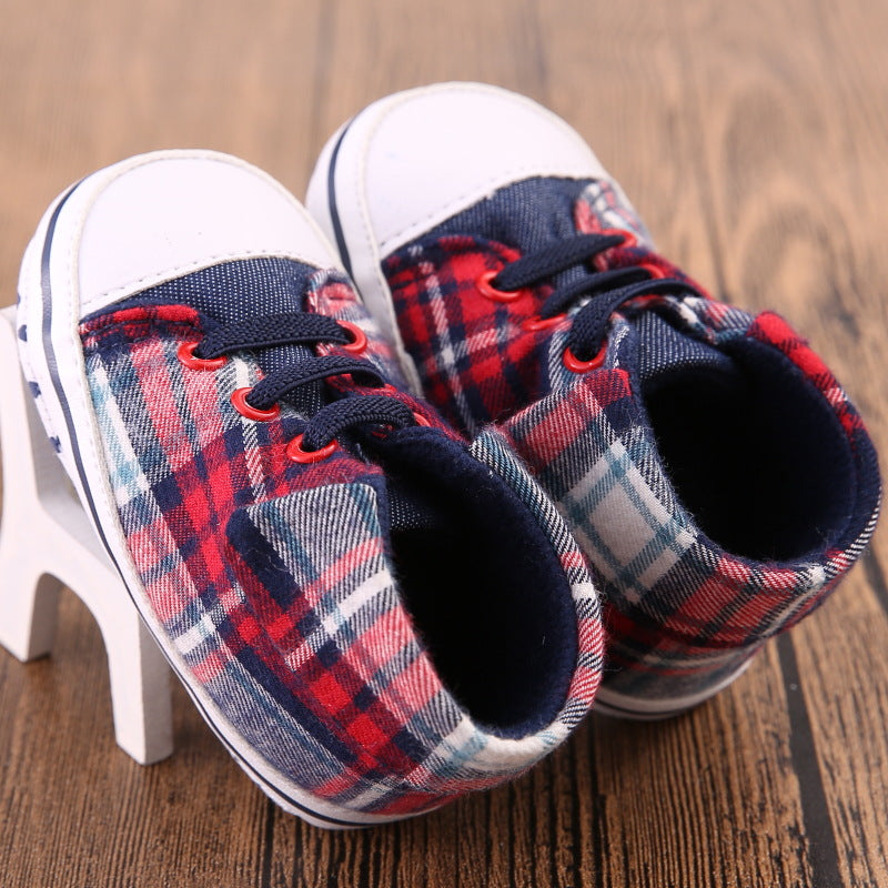 jual [105226] - Baby Shoes Boy Prewalker 0 - 18 Bln - Motif Casual Box Boots 
