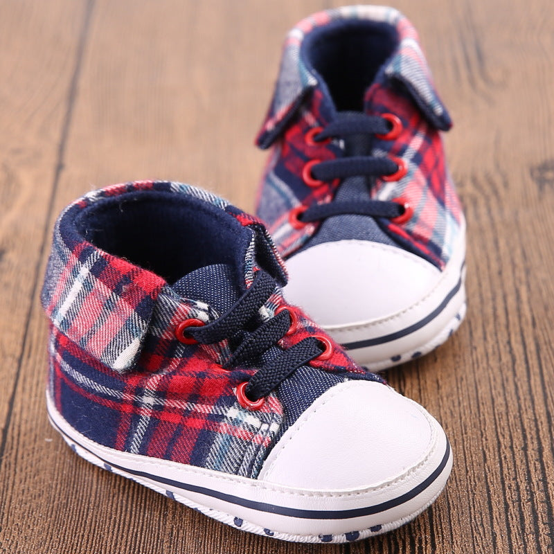 jual [105226] - Baby Shoes Boy Prewalker 0 - 18 Bln - Motif Casual Box Boots 