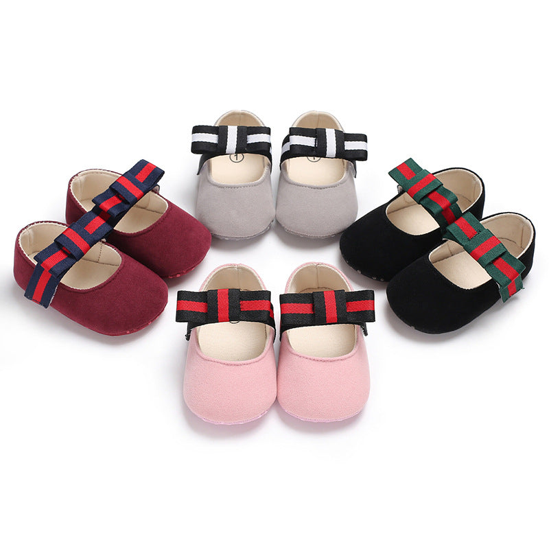 jual [105242] - Baby Shoes Prewalker 0 - 18 Bln - Motif Flat Shoes Stripe 