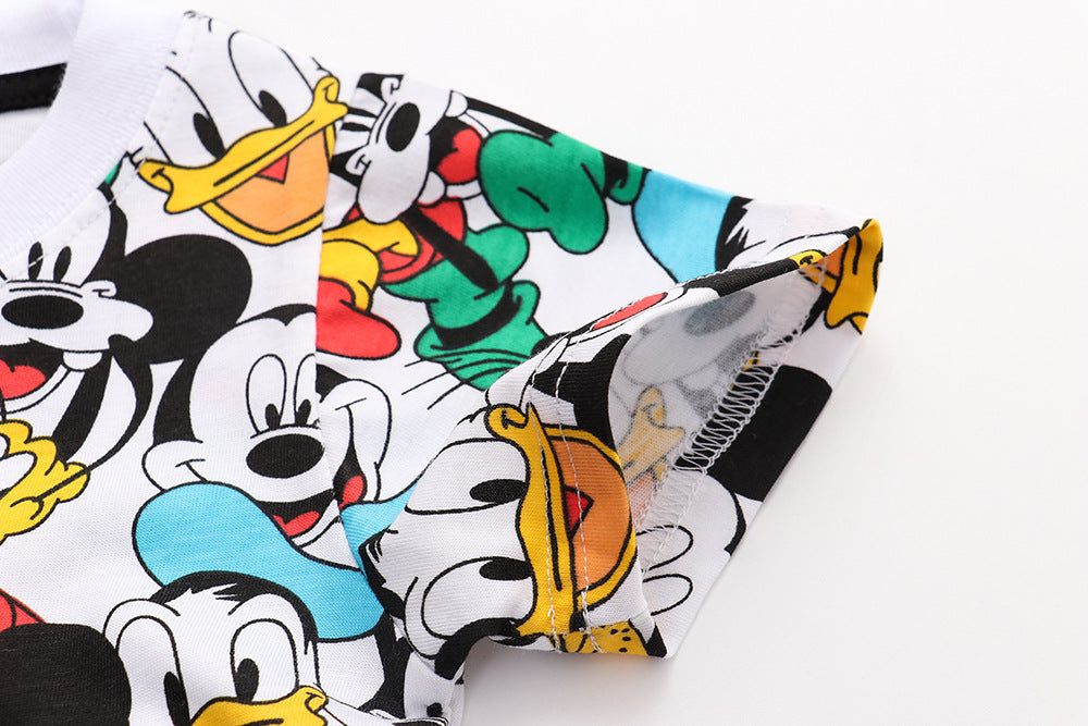 [357214] - Atasan Anak / Kaos Anak / Atasan Summer Anak Trendi - Motif Cartoon Disney