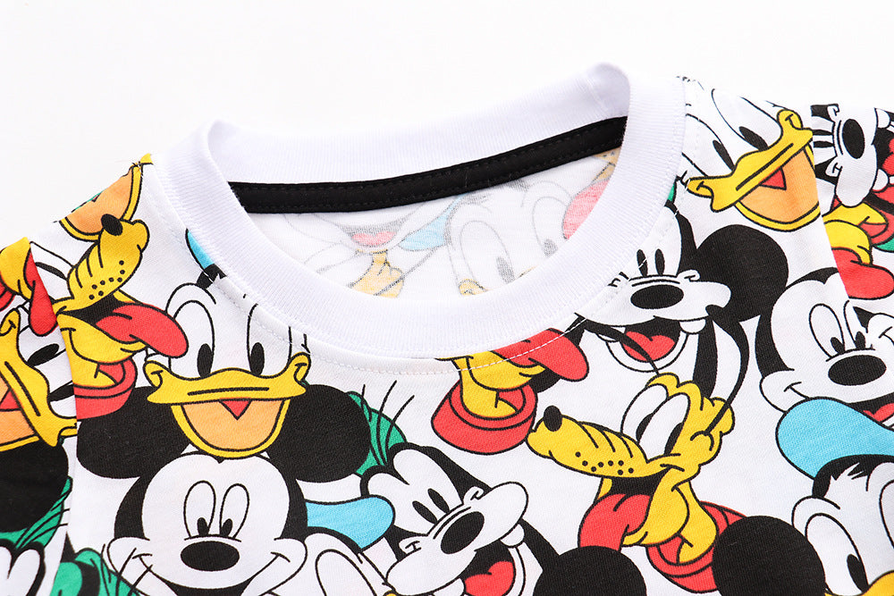 [357214] - Atasan Anak / Kaos Anak / Atasan Summer Anak Trendi - Motif Cartoon Disney