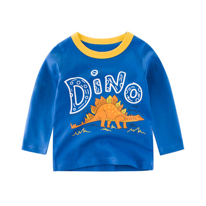 [121270] - Atasan Anak / Kaos Anak - Motif Dino Island