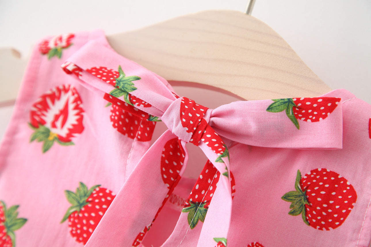 [363351] - Dress Fashion Anak - Motif Assorted Fruits