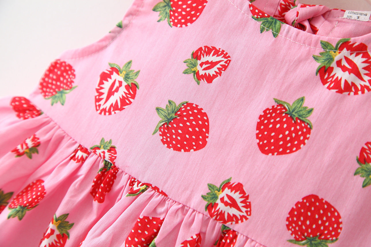 [363351] - Dress Fashion Anak - Motif Assorted Fruits