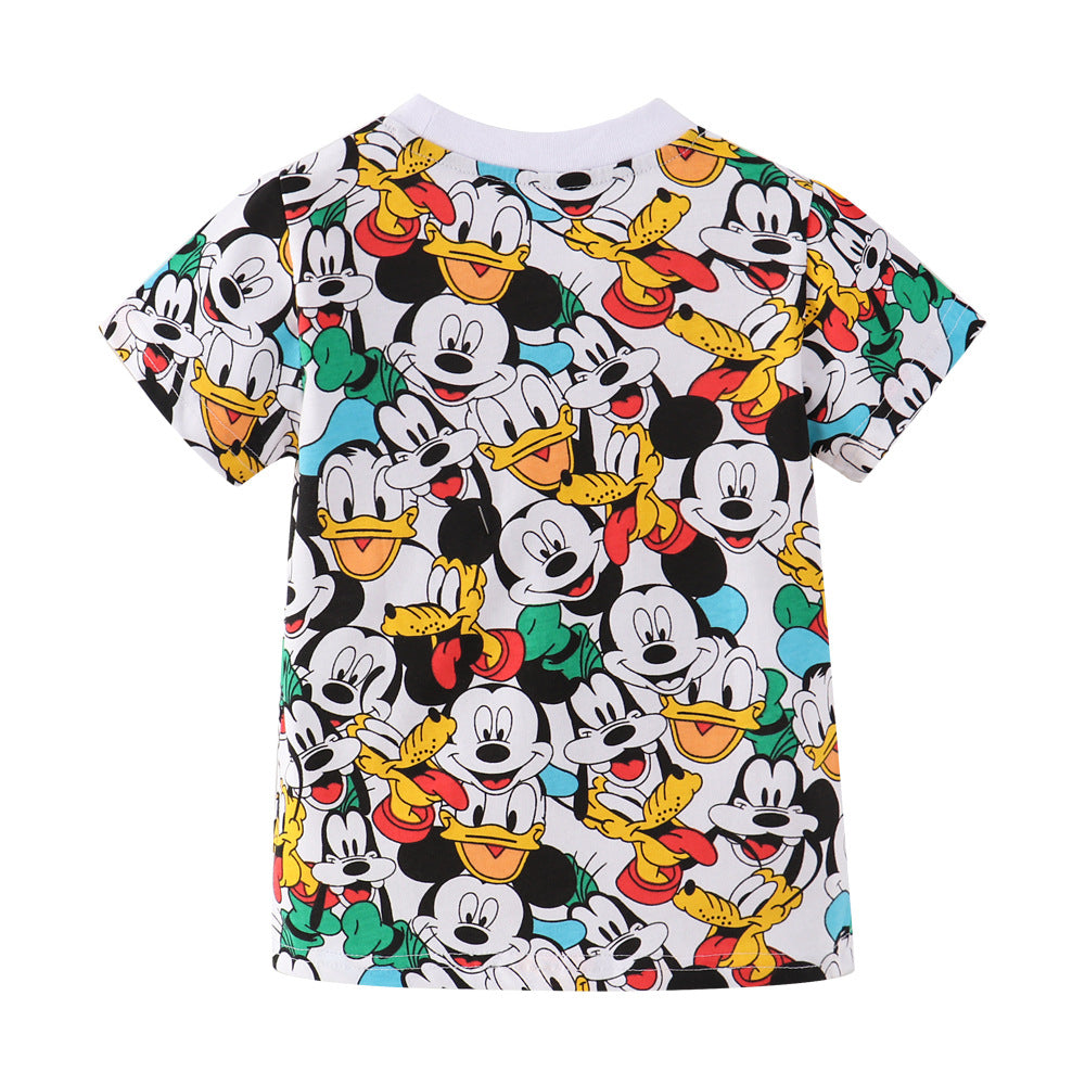 [357214] - Atasan Anak / Kaos Anak / Atasan Summer Anak Trendi - Motif Cartoon Disney