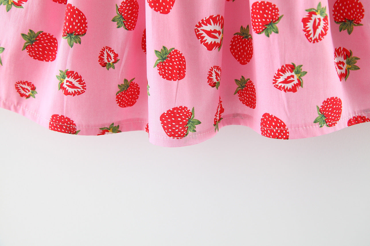 [363351] - Dress Fashion Anak - Motif Assorted Fruits