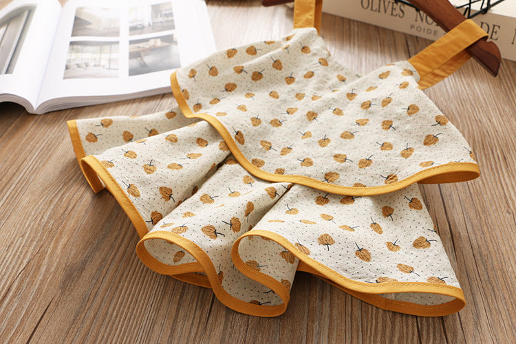 [363277-MUSTARD] - Setelan Kutung Fashion Anak - Motif Flower Folds