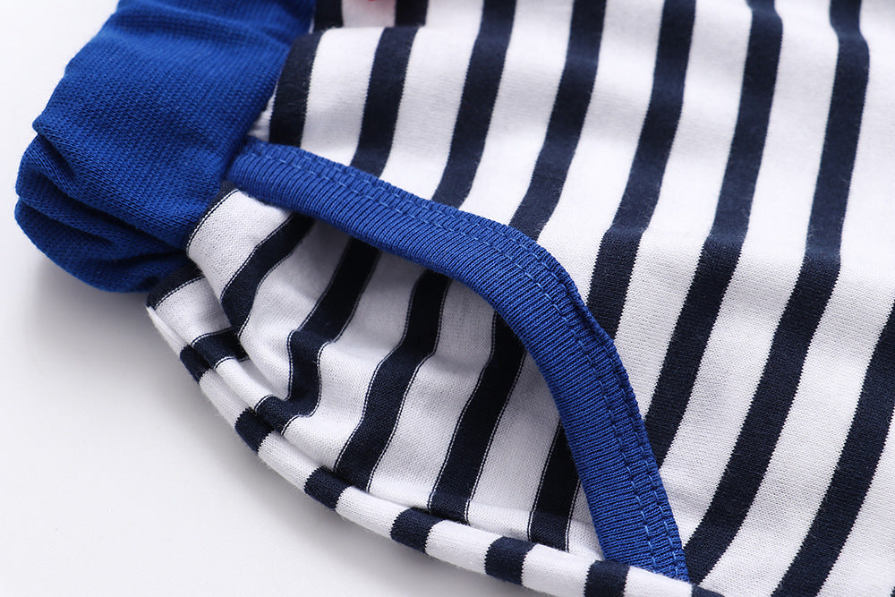 [357171] - Celana Training Anak  / Celana Santai Anak - Motif Black & White Striped