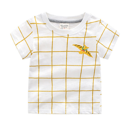 [513239] - Atasan Kaos Santai Anak - Motif Flying Dinosaur