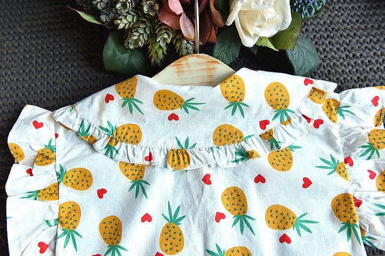 [363365] - Setelan Fashion Anak Perempuan - Motif Pineapple Strawberry