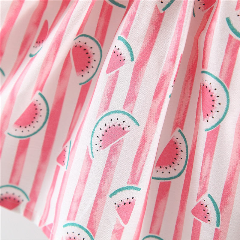 [340147] - Dress Lucu Fashionable Anak - Motif Watermelon Slice