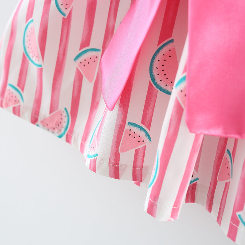 [340147] - Dress Lucu Fashionable Anak - Motif Watermelon Slice