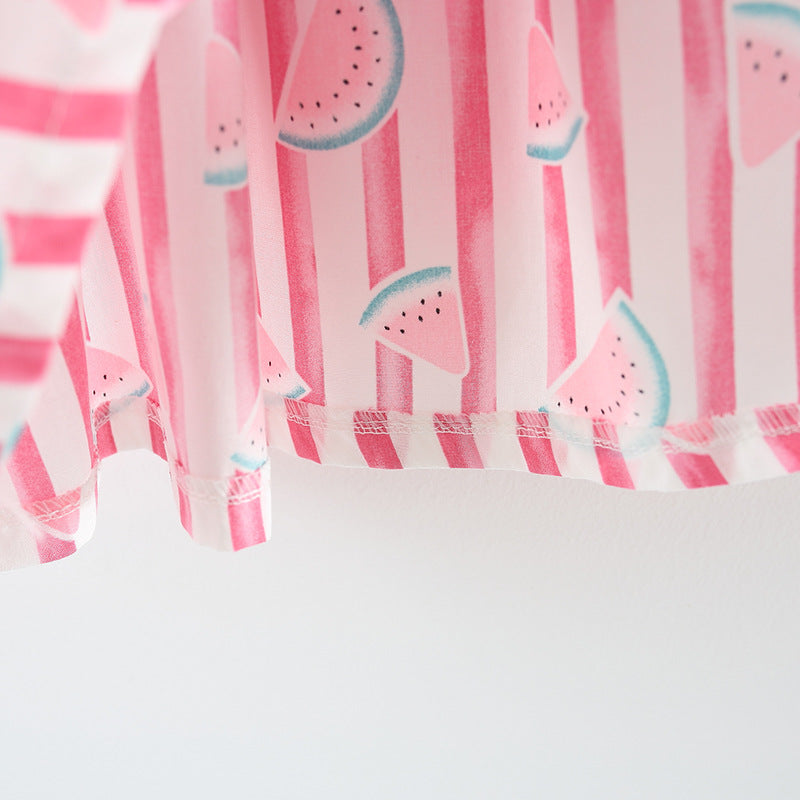 [340147] - Dress Lucu Fashionable Anak - Motif Watermelon Slice