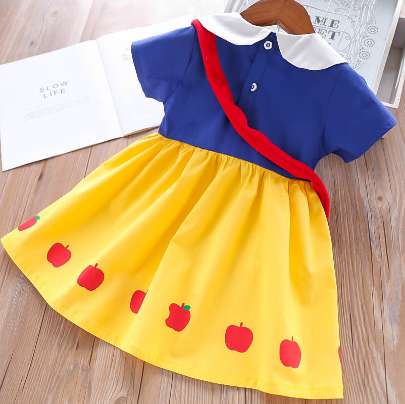 [363118] - Dress Fashion Anak Perempuan Modis - Motif Bitten Apple
