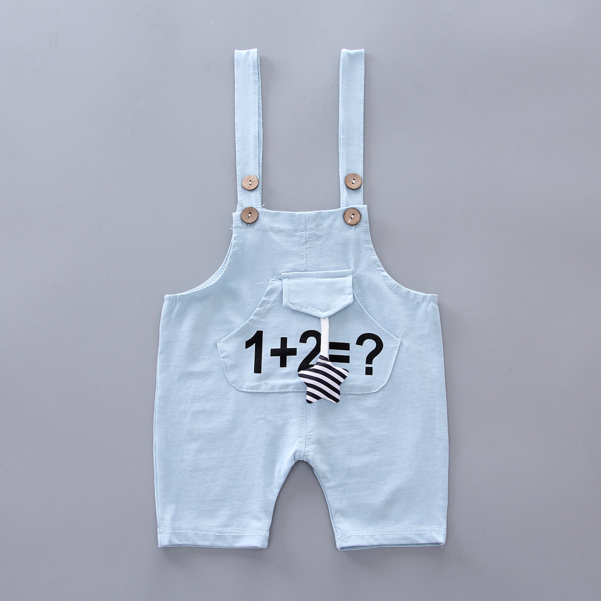 [368156] - Setelan Keren Overall Anak - Motif Learn to Count