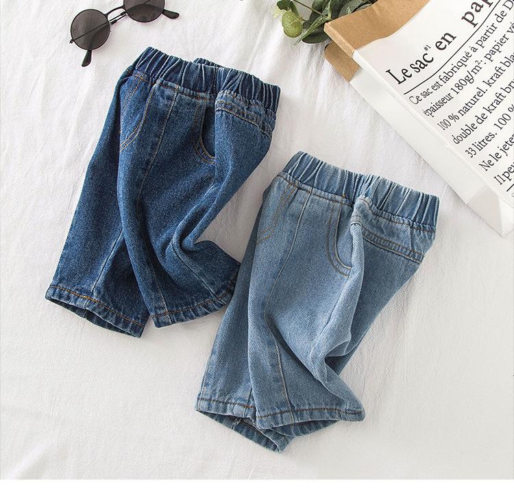 [513318] - Bawahan Pendek / Celana Jeans Anak - Motif Jeans Line