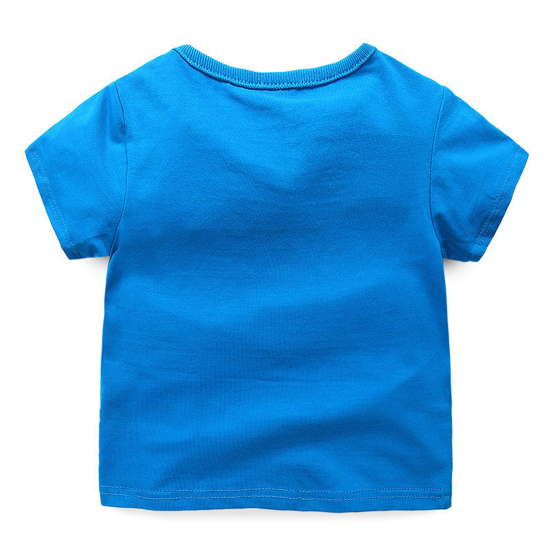 jual [354211] - Kaos Anak / Atasan Kaos Anak / Atasan Summer Anak Kekinian - Motif Cute Leopard Baby 