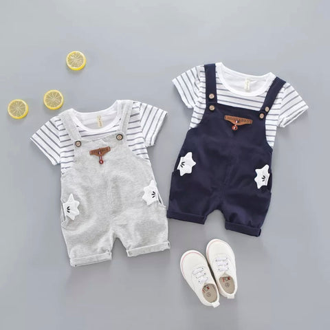 [368427] - Setelan Overall Fashion Anak - Motif Handbags