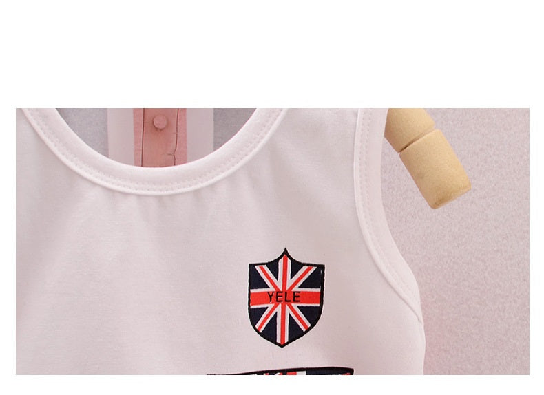 [368224] - Baju Setelan Kutung Anak - Motif Country Flag