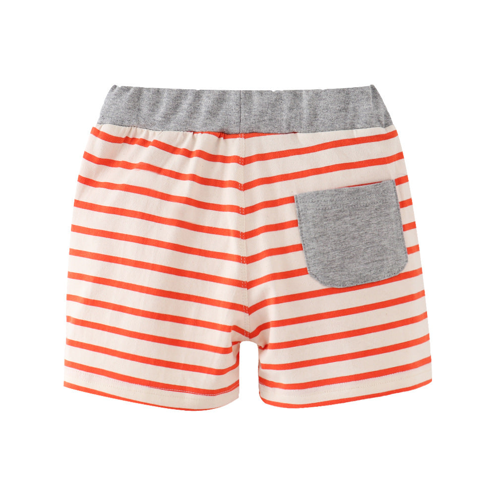 [357175] - Celana Santai Anak / Celana Training Anak - Motif Striped Koala