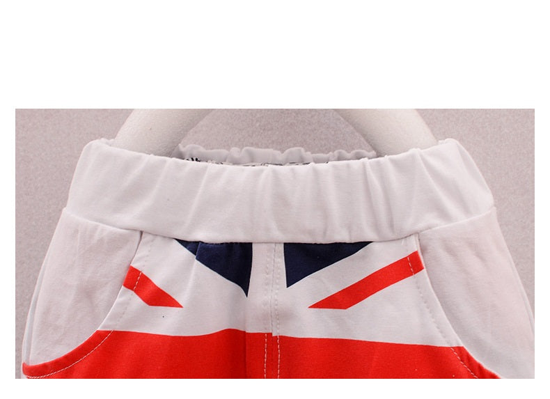[368224] - Baju Setelan Kutung Anak - Motif Country Flag