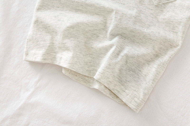 [513516] - Atasan Kaos Anak - Motif Plain Pocket