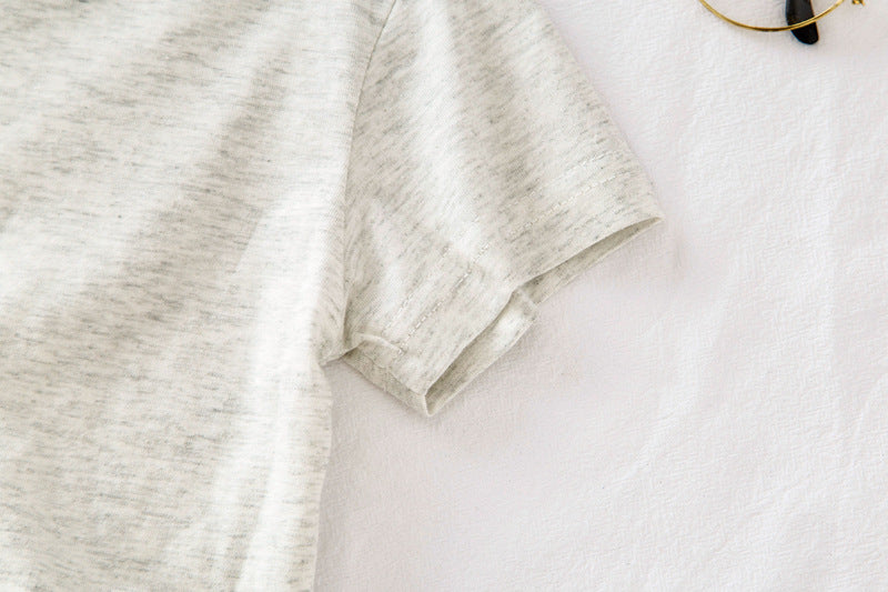 [513516] - Atasan Kaos Anak - Motif Plain Pocket