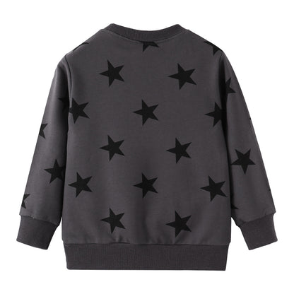 [357422] - Atasan Sweater Anak / Atasan Sweater Anak Trendi - Motif Star Style