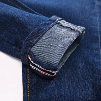[119236-BLUE] - Celana Panjang Jeans Anak Casual Import - Motif Plain Color