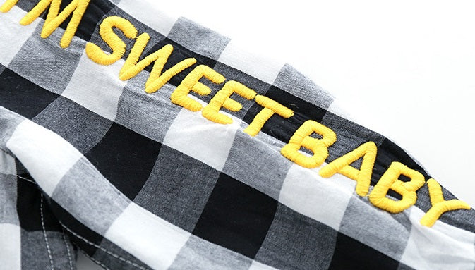 [513402] - Atasan Kemeja Fashion Anak - Motif Sweet Baby