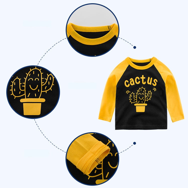 [121273] - Atasan Anak / Kaos Anak - Motif Cactus Tree