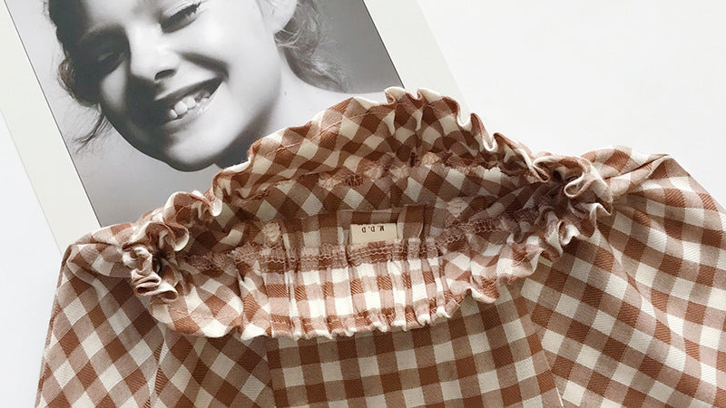 [363124] - Setelan Fashion Anak Perempuan Modis - Motif Small Gingham