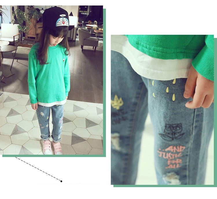 [508112] - Celana Jeans Anak Kekinian / Bawahan Anak - Motif Prince of Justice