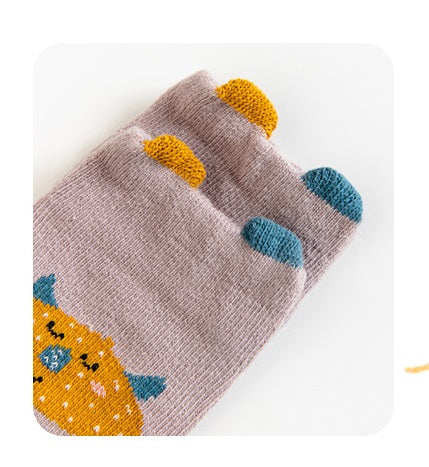 [375122-WOLF] - Kaos Kaki Bayi Lucu / Kaos Kaki Anak Import - Motif Wolf
