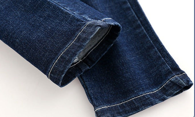 [513598] - Bawahan Celana Panjang Jeans Polos Anak Laki-Laki - Motif Casual Line