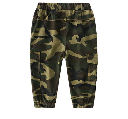 [513283] - Bawahan / Celana Jogger Kargo Style Anak - Motif Cargo Army