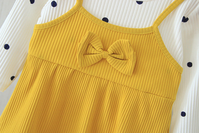 [102360] - Dress Fashion Anak Perempuan - Motif Beautiful Ribbon