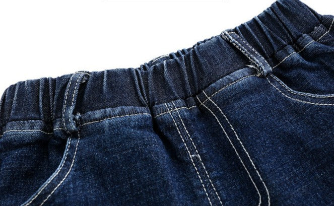 [513598] - Bawahan Celana Panjang Jeans Polos Anak Laki-Laki - Motif Casual Line