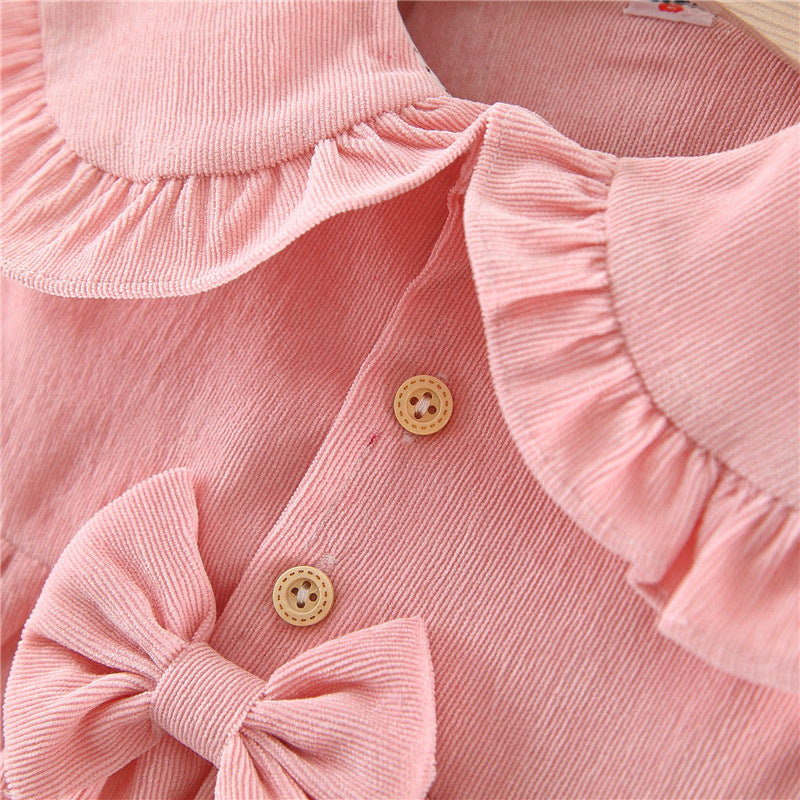 [340160] - Dress Fashionable Anak Perempuan - Motif Big Collar