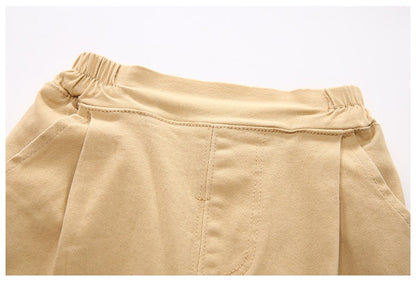 jual [119174-BEIGE] - Celana Panjang Anak Casual Korean - Motif Solid Color 