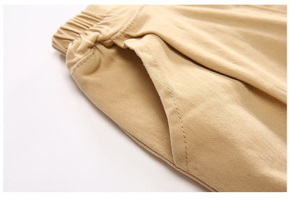 jual [119174-BEIGE] - Celana Panjang Anak Casual Korean - Motif Solid Color 