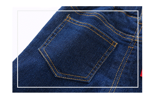 jual [119186-NAVY] - Celana Panjang Jeans Anak Kekinian - Motif Calm Color 