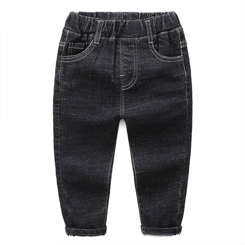 jual [119186-BLACK] - Celana Panjang Jeans Anak Kekinian - Motif Calm Color 